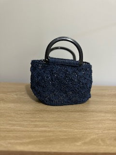 Rattan Yarn Handbag — Handmade Crochet