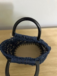 Rattan Yarn Handbag — Handmade Crochet