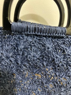 Rattan Yarn Handbag — Handmade Crochet