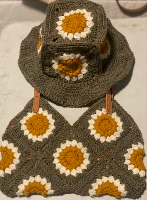 Chic Hat & Bag Set