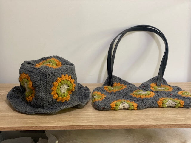 Chic Hat & Bag Set