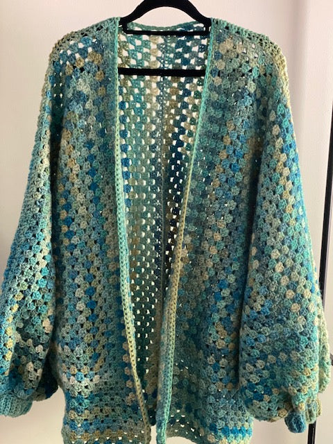 Adult Hexagon Cardigan — Made to Order