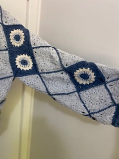 Handmade Granny Square Crochet Top — Any colour of your choice