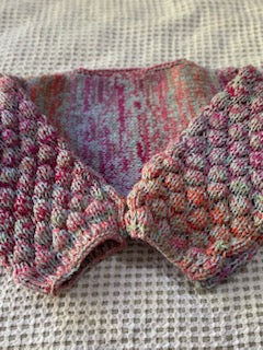 Knitted Bubble Stitch Shrug