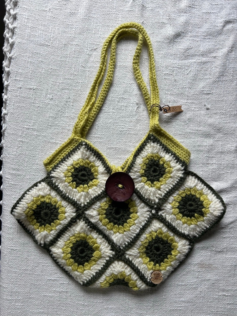 Boho Granny Square Shoulder bag
