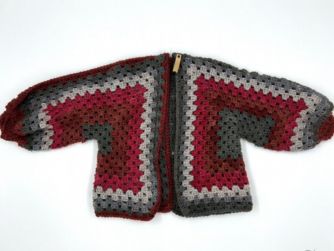 Children's Hexagon Cardigan